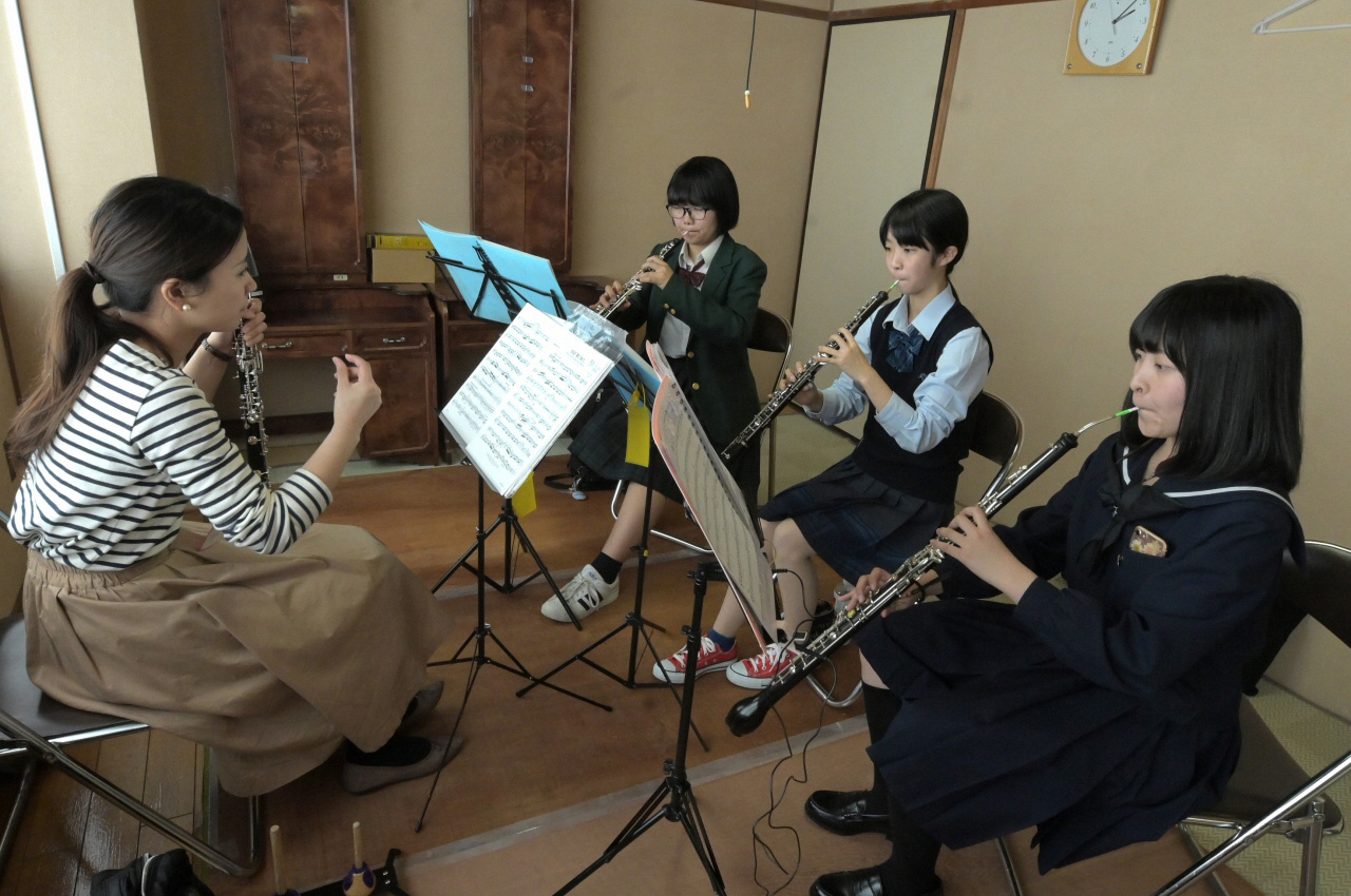 音楽クリニック「高校生吹奏楽コース」
